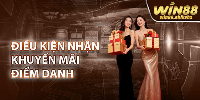 Điều kiện nhận khuyến mãi điểm danh là gì?